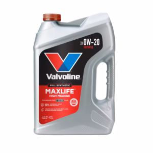 Valvoline MaxLife Full Synthetic High Mileage 0W-20 Motor Oil
